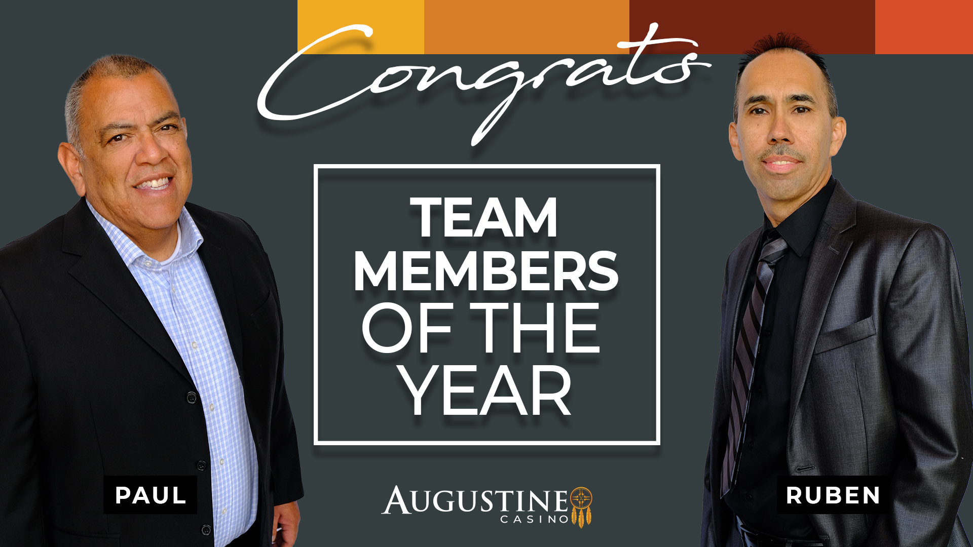 team members of the year