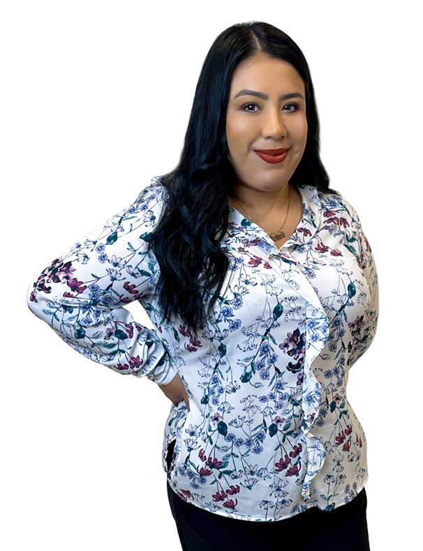 woman with her hands on her waist